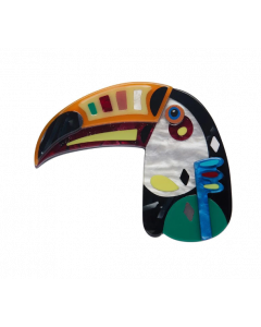 The Tactful Toucan Brooch