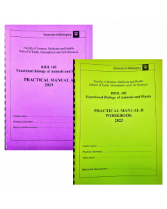 BIOL105 Spring 2023 Practical Manuals A&B
