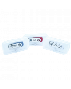 Cased UOW 16gb Flash Drive - Blue/Red/White