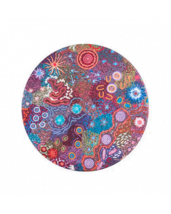 Aboriginal Women's Ceremony Ceramic Coaster