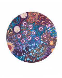 Aboriginal Women's Dreaming Ceramic Coaster